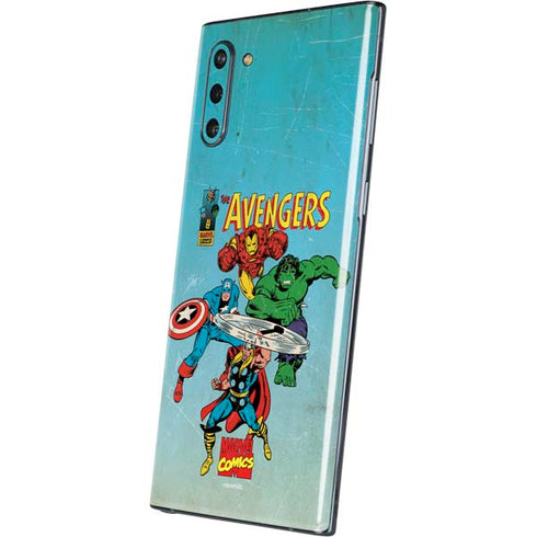 Marvel Classic Comics The Avengers Galaxy Note 10 Skin